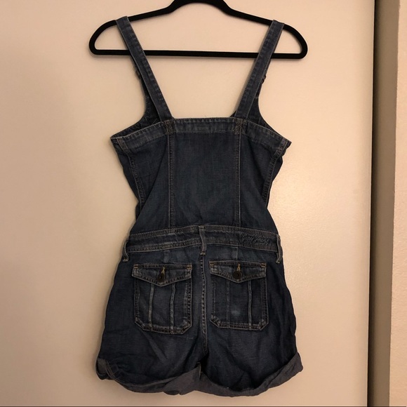 Guess Denim Romper/Overalls - Picture 2 of 3